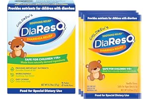 DiaResQ Childrens Soothing Diarrhea Relief - 3 Packets, Pack of 2