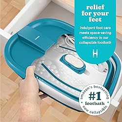 Homedics Smart Space Bubble Mate Collapsible Foot