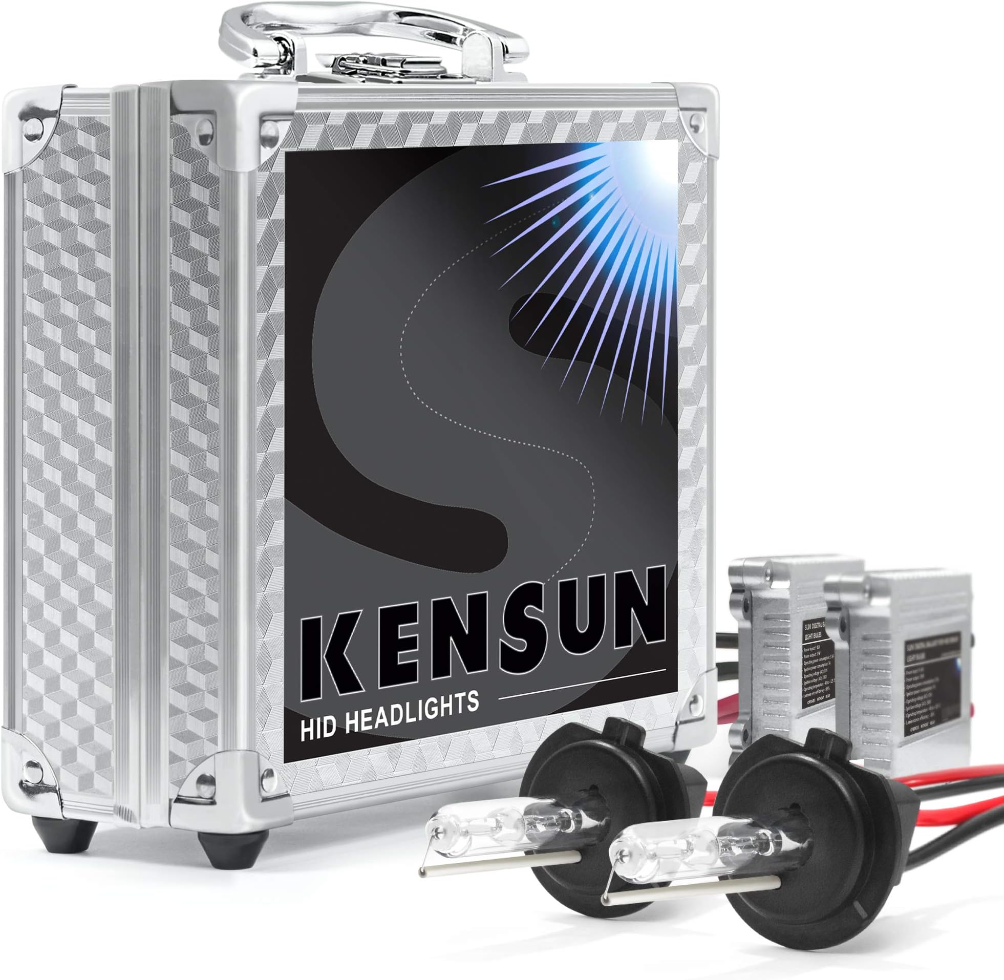 Kensun HID Xenon H7 Conversion Kit "ALL COLORS" 6000k 2 Year