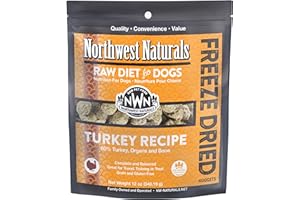 Northwest Naturals Raw Rewards Freeze Dried Nuggets - Dinner for Dogs (Turkey) 12 OZ