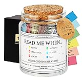 Bible Verse Jar,Scripture Prayer Cards Holy Read Me