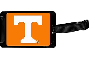 SISKIYOU SPORTS Siskiyou NCAA Tennessee Volunteers Luggage Tag , Black , 3.25"