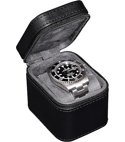 Watch Case ROTHWELL Horloge ReisEtui Voor Horloges PU Leren
