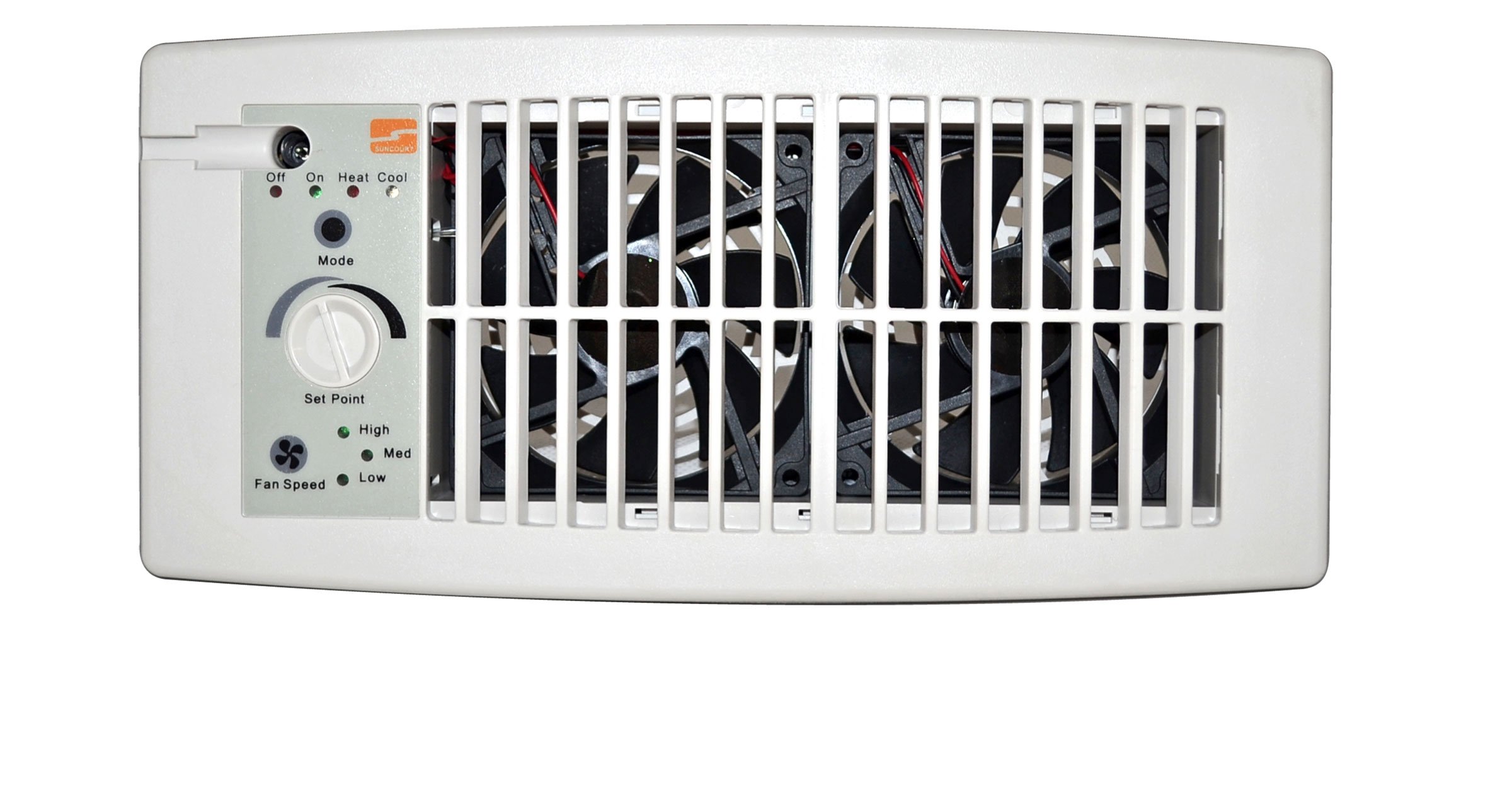 Flush Mount Air Conditioner AC Heat Register Vent Energy Saving Booster