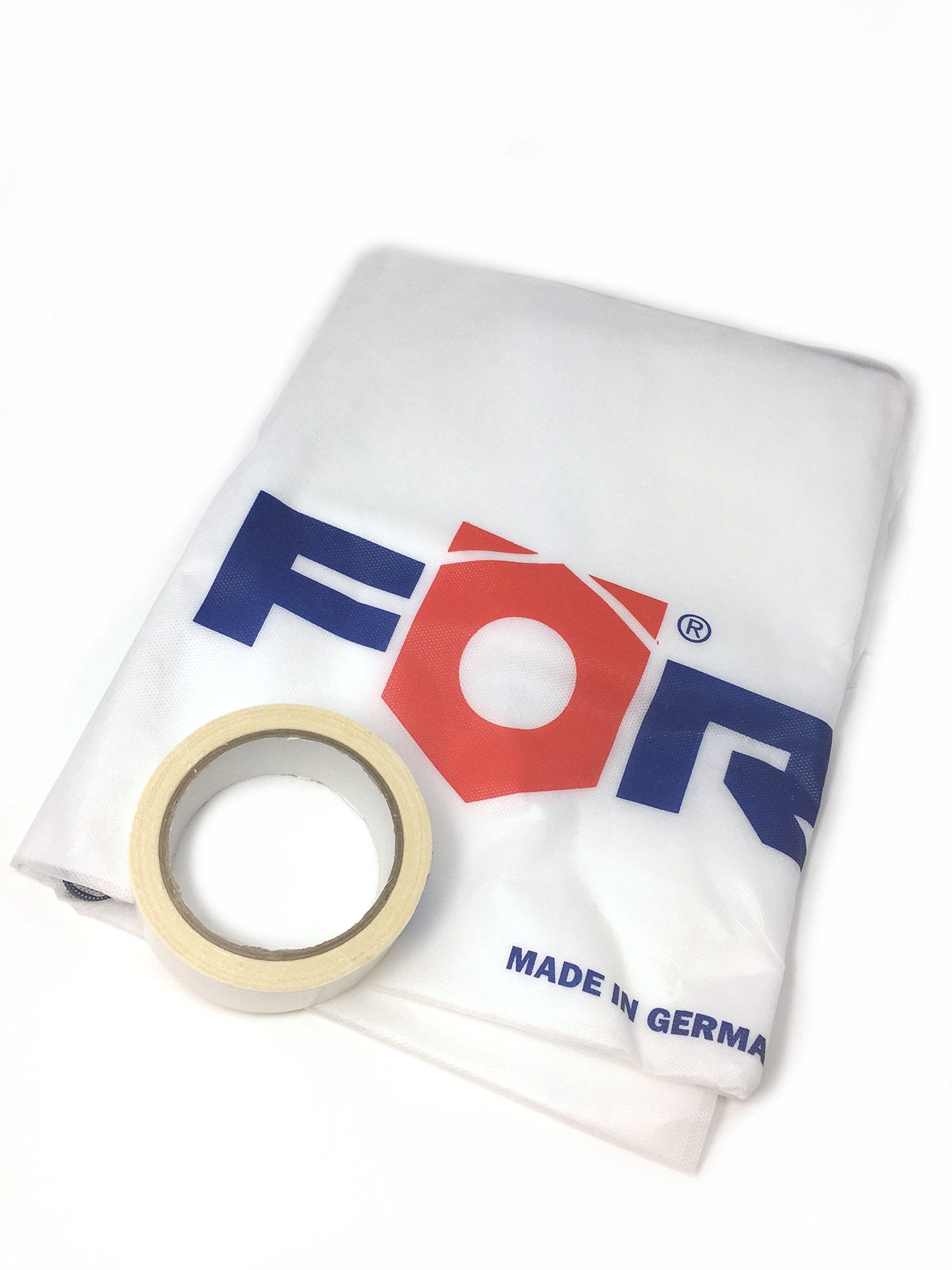 Förch 8773220110 Staubschutztür Dust Protection Door, White