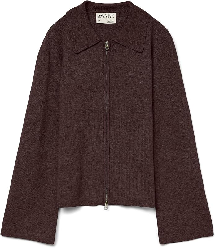Cardigan da Donna Awhanna LS Knit Noos, Torta al Cioccolato, M, Torta al Ci, M