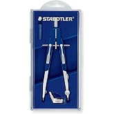 STAEDTLER Mars Comfort Metal 6" Compass Set with Adapter, Lead &amp; Case