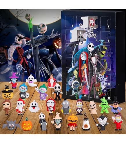 ナイトメア・ビフォア・クリスマス　カウントダウンカレンダー　ディズニー　ライト ナイトメア・ビフォア・クリスマス カウントダウンカレンダー