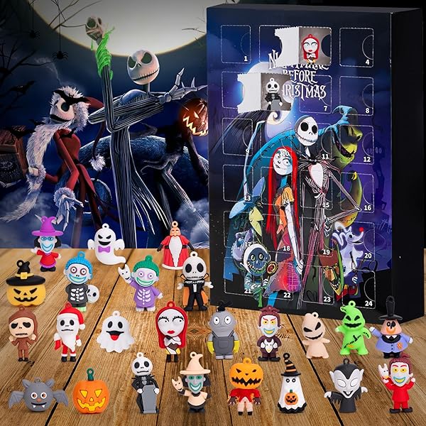 (タイムセール)nightmare before christmas Amazon.com: Funko Countdown Calendar: Dual Side - The