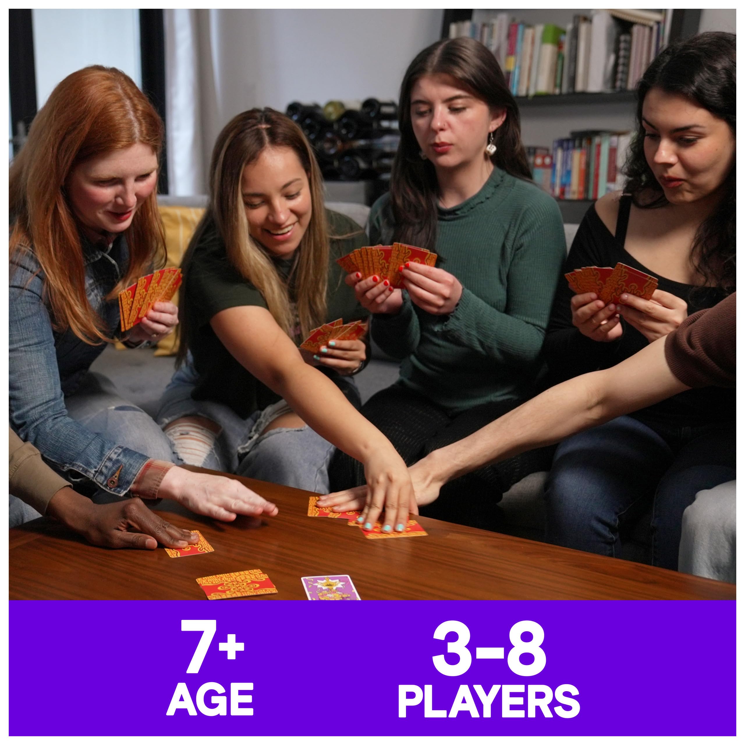 Spin Master Games, Mine Mine Mine The Card Game: A Fast-Paced Card Collecting Battle, Fun Activity for Family Game Night, 3-8 Players, Stocking Stuffer Gift Ideas for Ages 7 & Up