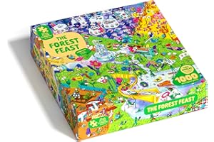 The Forest Feast • 1000 Piece Jigsaw Puzzle from The Magic Puzzle Company • Series Two