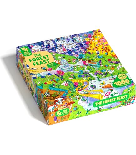 The Happy Isles • 1000-Piece Jigsaw Puzzle from The Magic Puzzle