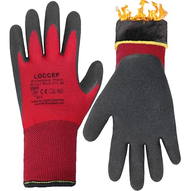 ECD Germany 36 Par Guantes de trabajo revestimiento PU Talla 11-XXL