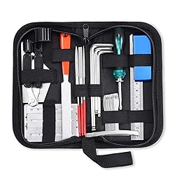 MIFOGE 25Pcs Guitar Repairing Tools Kit Setup Kit