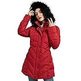 BINACL Women's Winter Warm Thicken Long Outwear Pockets Coat Parka Jacket XS-3XL