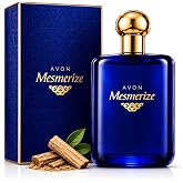 AVON Mesmerize Cologne for Men - 3.4 oz | Long-Lasting Cologne for Men with Sandalwood &amp; Warm Amber &mdash; Classic Signature Mens Cologne, Everyday Wear &amp; Gifting