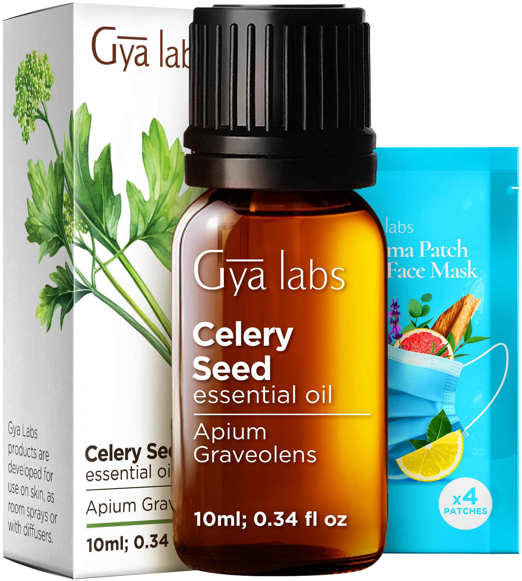 Gya Labs Celery Seed Essential Oil - 0.34 Fl Oz