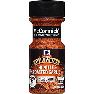 McCormick Grill Mates Chipotle & Roasted Garlic Seasoning, 2.5 oz