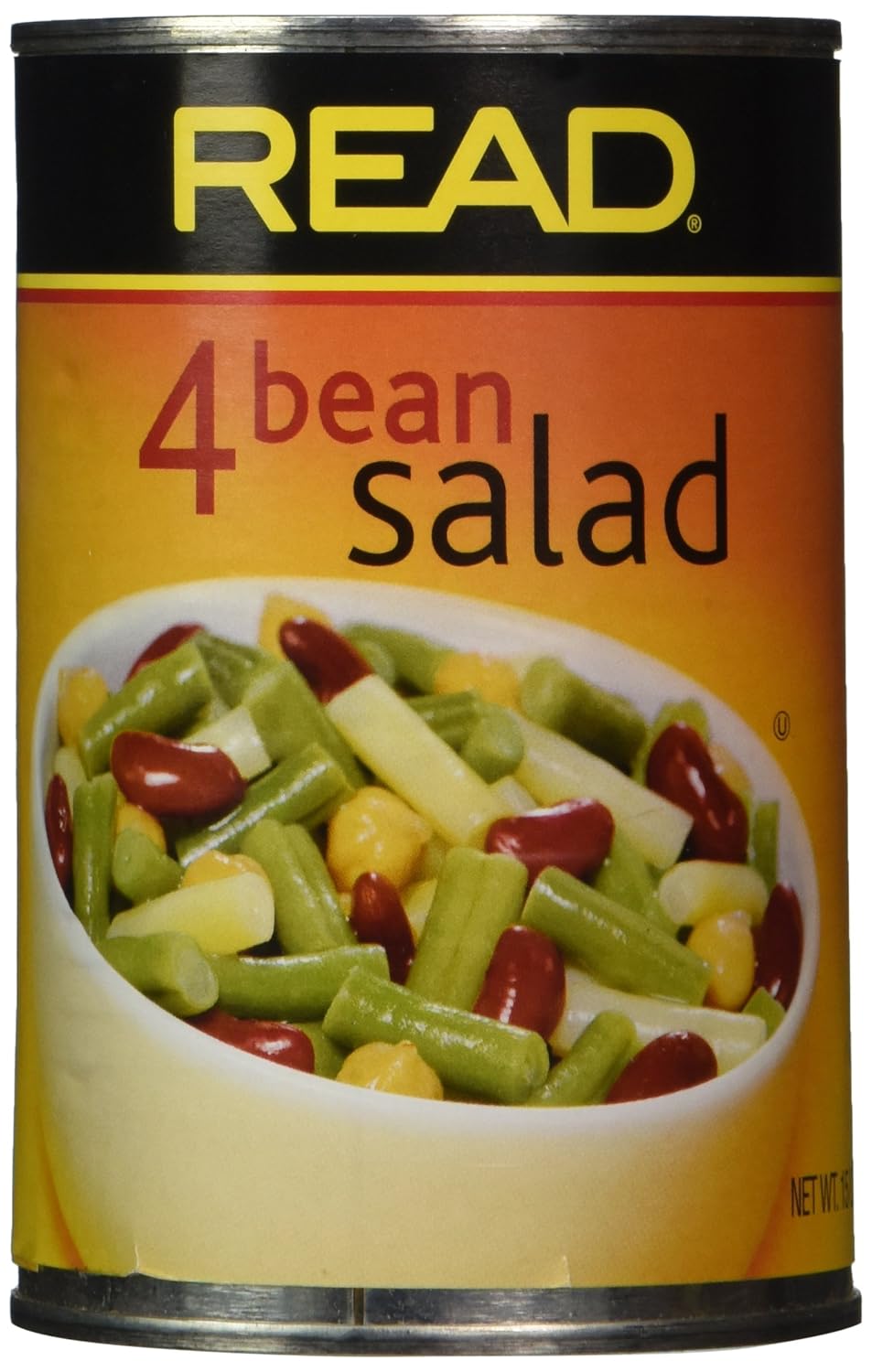 Read Four Bean Salad Can, 15-Ounce (Pack of 12) : Canned And Jarred Bean Salad : Grocery & Gourmet Food