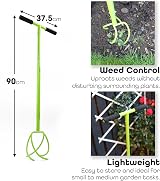 DIVCHI Twist Tiller Manual Garden Claw Cultivator with Removable Big Claw view 5