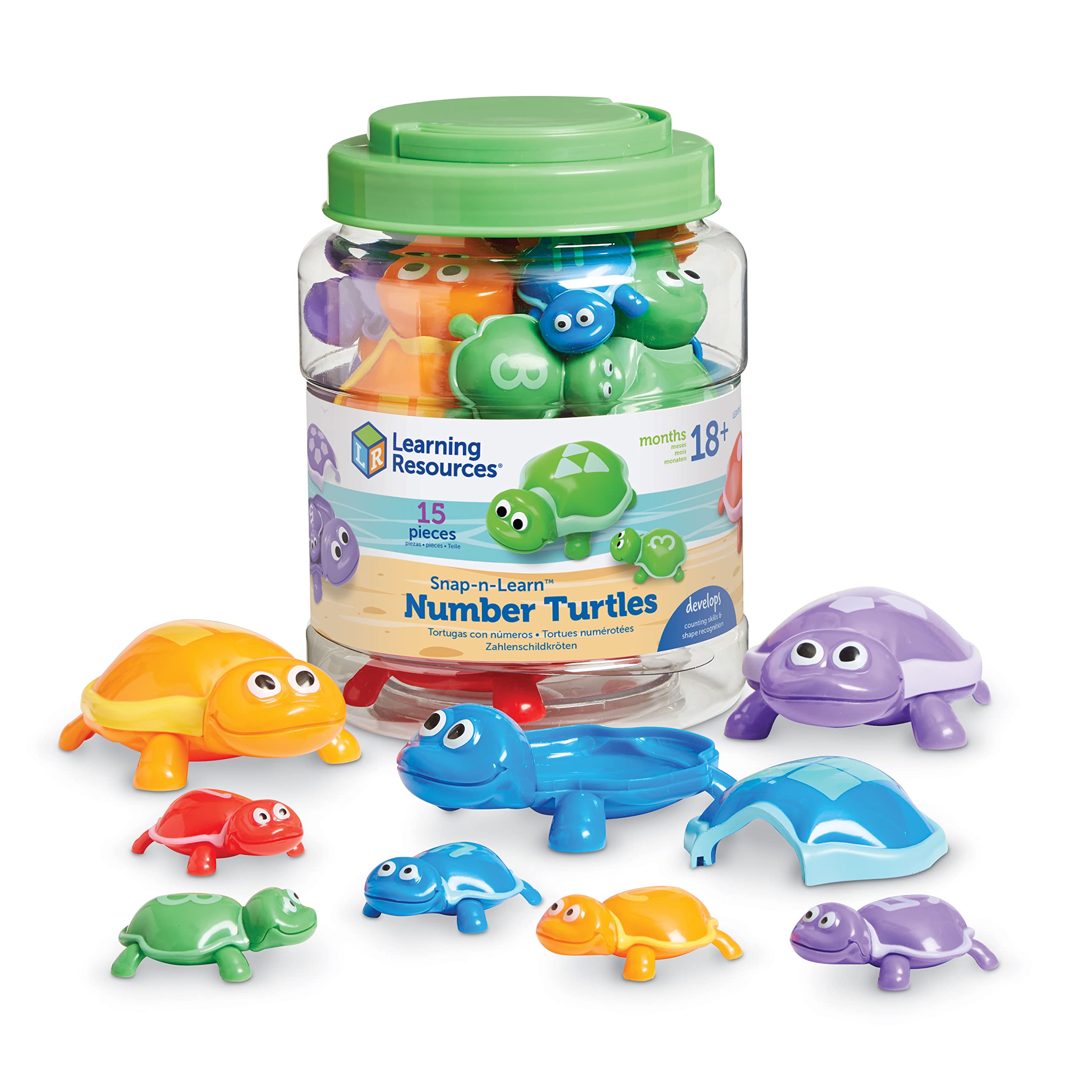 Learning Resources Snap-n-Learn Number Turtles — image 1