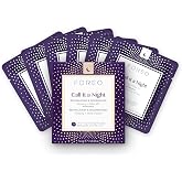FOREO Call it a Night UFO Activated Face Mask,7 pack, UFO Device Compatible | Face mask skincare, sheet masks, night mask, hydrating mask, nourishing, ginseng, olive oil, dry skin, UFO activated masks
