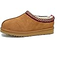 Meik Mangni Women's Slippers Platform Mini Boots Faux Fur Warm Winter Mules Cozy Warm House Shoes Indoor and Outdoor