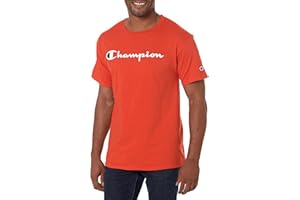 Champion Men's T-Shirt, Classic Graphic T-Shirt, Soft and Comfortable T-Shirts for Men, Script Logo (Reg. or Big & Tall)
