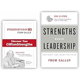 Tom Raths 2 Books Set - Strengths Based Leadership and Strengthsfinder 2.0 (Combo)