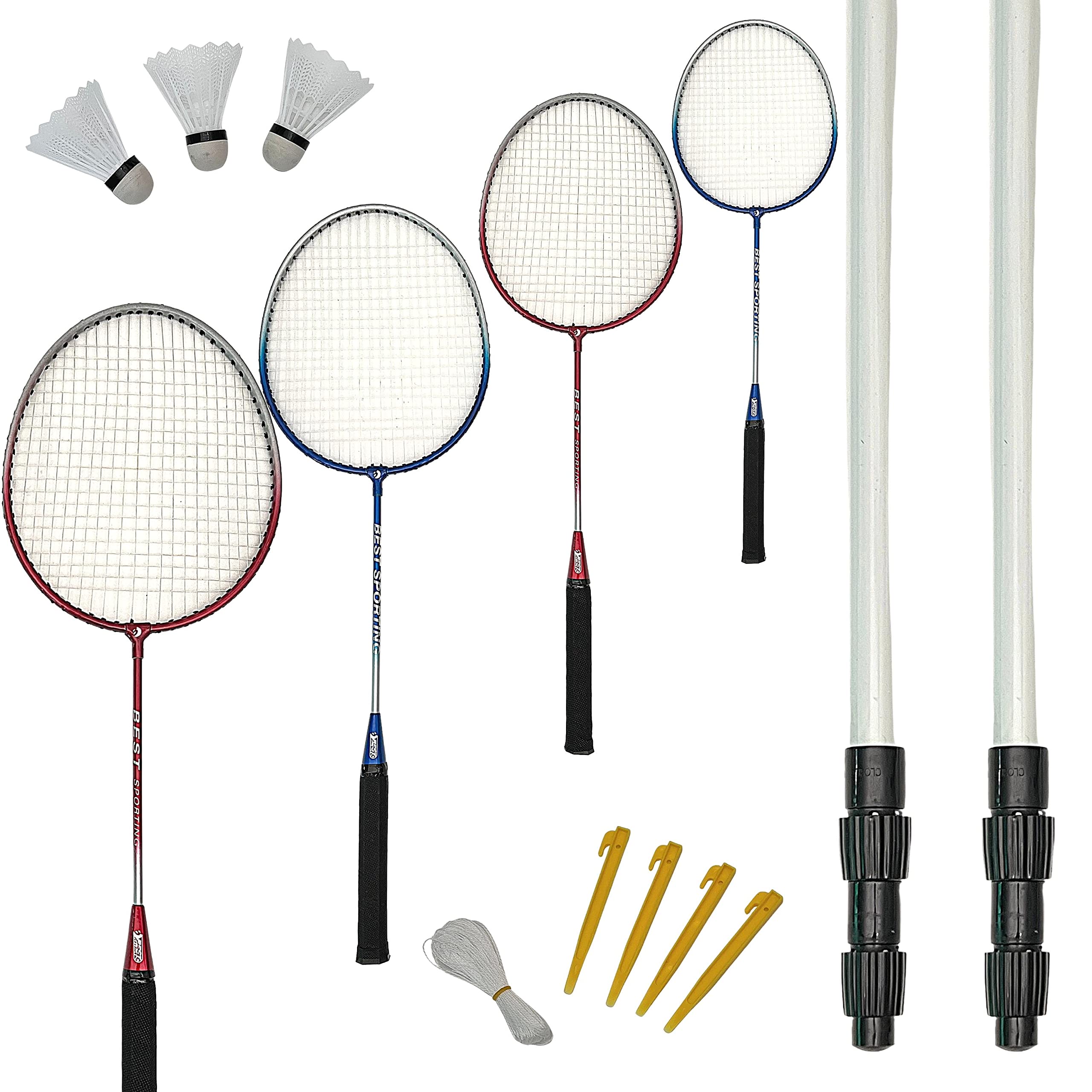 Best Sport 4-Piece Badminton Game - Multi-Colour
