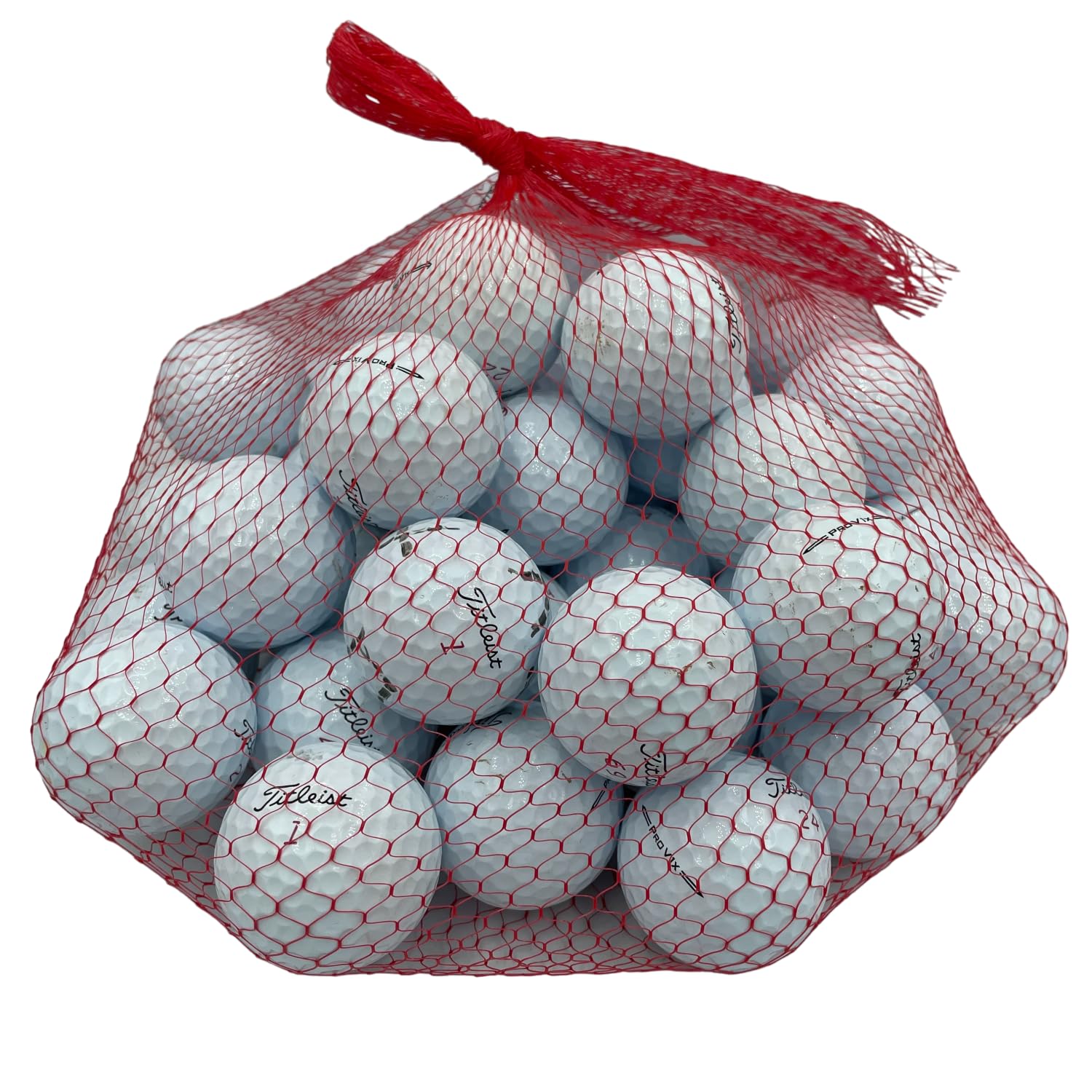 Golf Ball Planet Pro V1x 2023 3A Good Recycled Used Golf Balls 50 Pack White