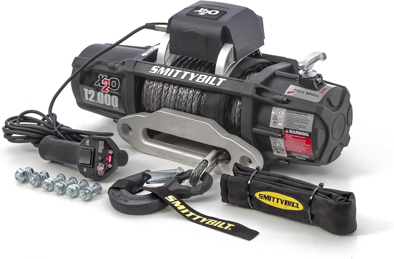 Smittybilt X2O COMP - Waterproof Synthetic Rope Winch - 12,000 lb. Load Capacity: Smittybilt Products: Automotive