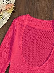 ZAFUL Womens Swimsuit Cover Up Dress Off Shoulder