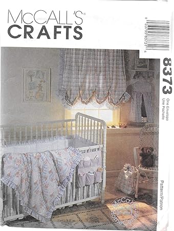 Amazon Com Mccall S 8373 Sewing Pattern Baby Crib Comforter