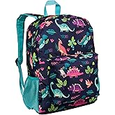 Wildkin 16-inch Kids Backpack – Durable, Padded & Spacious School Bag for Boys & Girls - Darling Dinosaurs