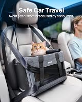 pecute Cat Carrier Airline Approved Extra Stable Handbag Grey view 7