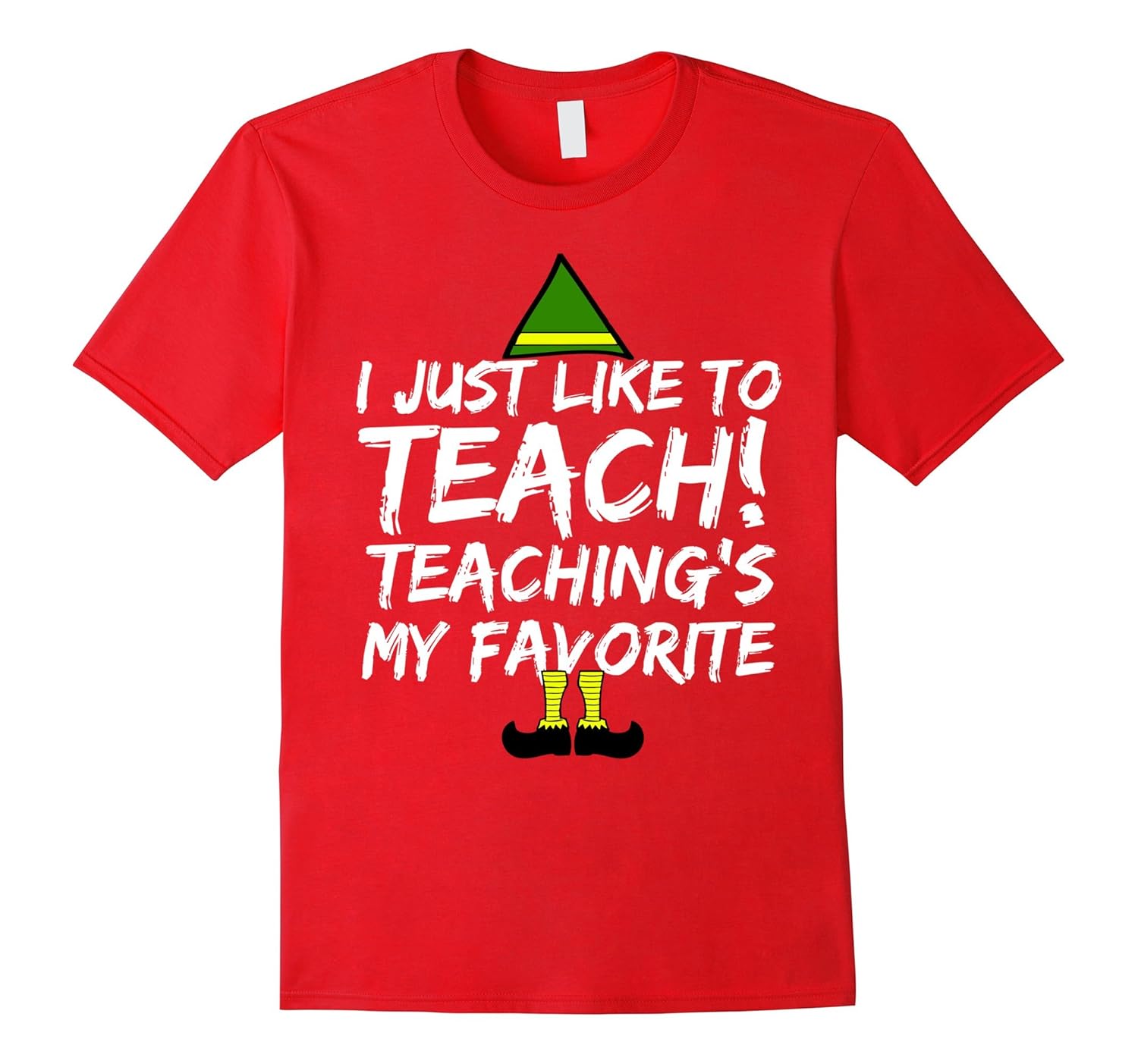 Funny Teacher Christmas Shirt Teaching is My Favorite Shirt-ANZ