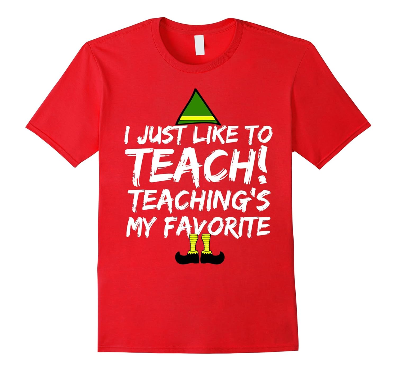 Funny Teacher Christmas Shirt Teaching is My Favorite Shirt-ANZ