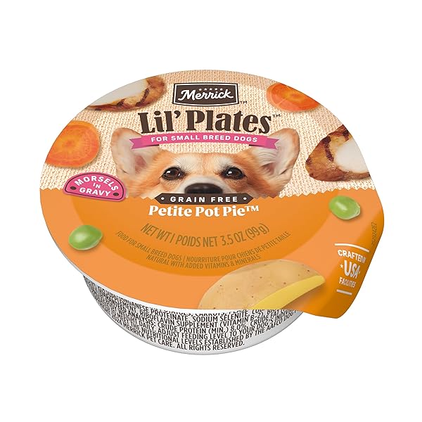MERRICK LIL’ PLATES GRAIN FREE AND GLUTEN FREE...