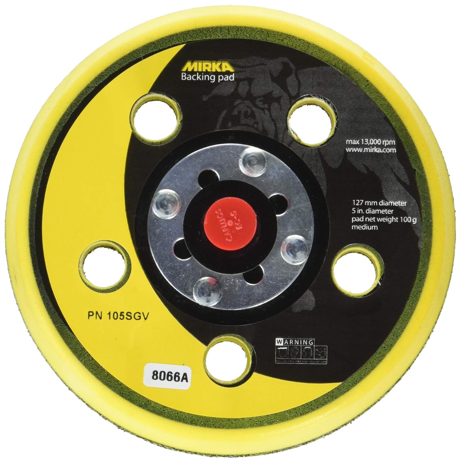 Mirka 105SVG Backup Sanding Disc Backing Pads Home Improvement