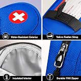 SITHON Medical Carrying Case Insulated Organiser Holds 2 EpiPens Blue view 3