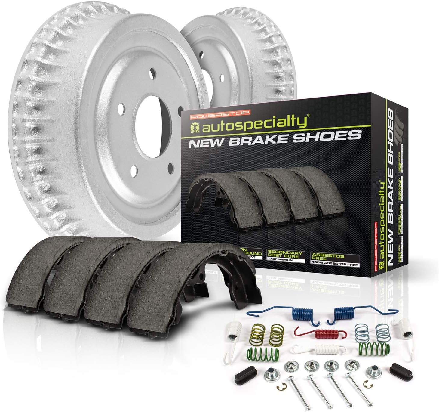 Power Stop KOE15312DK Autospeciality Replacement Rear Brake Kit- OE Rotors & Ceramic Brake Pads