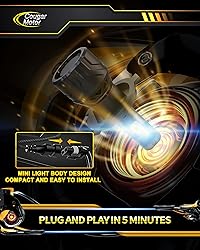 Cougar Motor H4 LED Bulbs, 9003 Lights Bulb 18000LM