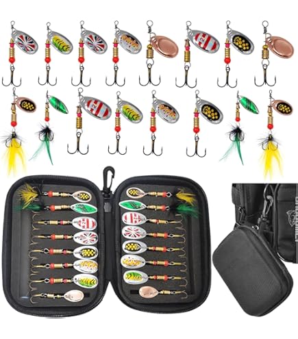 Mepps Piker Kit - 6 Lure drsd, Multi, one Size (K3D), Lure