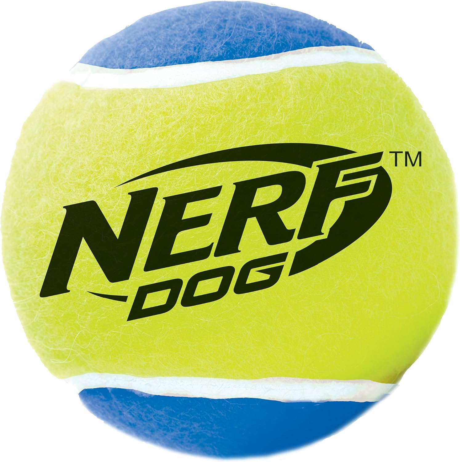 Pet Supplies : Nerf Dog Tennis Ball Dog Toy with Interactive Squeaker, Lightweight, Durable and Water Resistant, 2.5 Inches, for Small/Medium/Large Breeds, Three Pack, Assorted Colors : 
