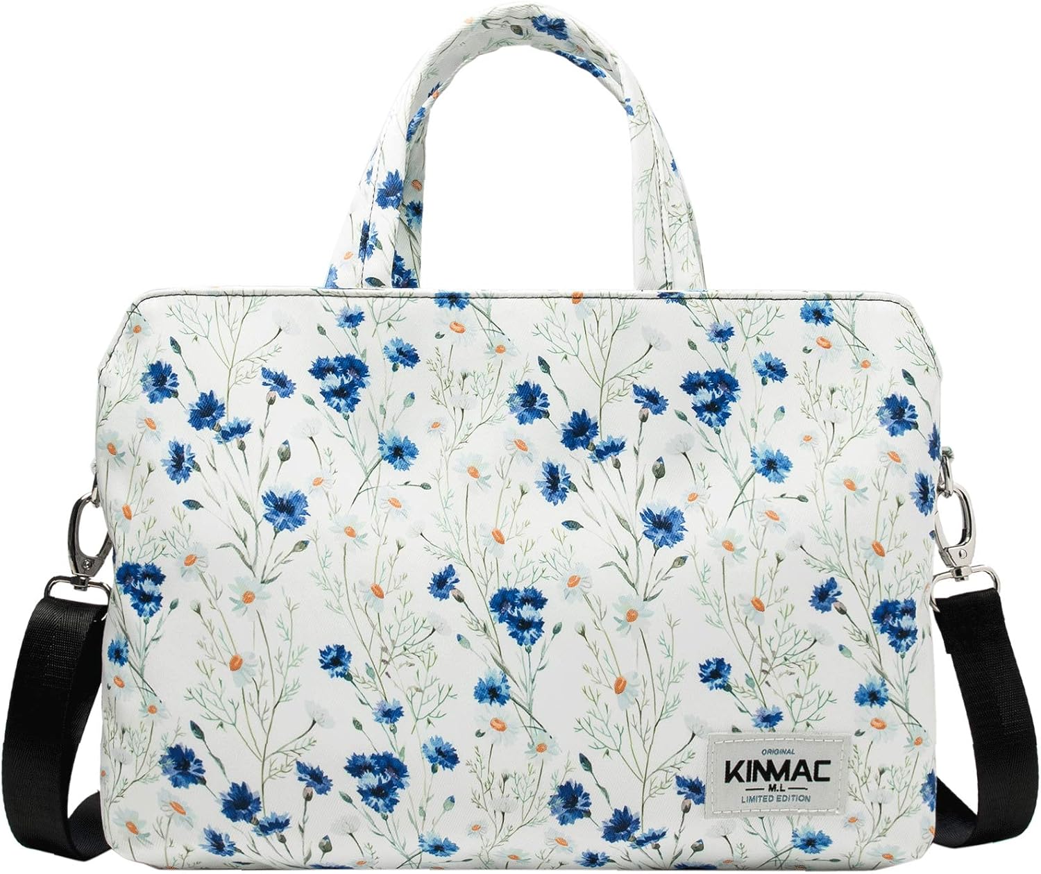 Kinmac Laptop-Umhängetasche Im Boho-Stil – Wasserabweisend, Mit Stoßschutz, Für Laptops Bis 40 Cm
