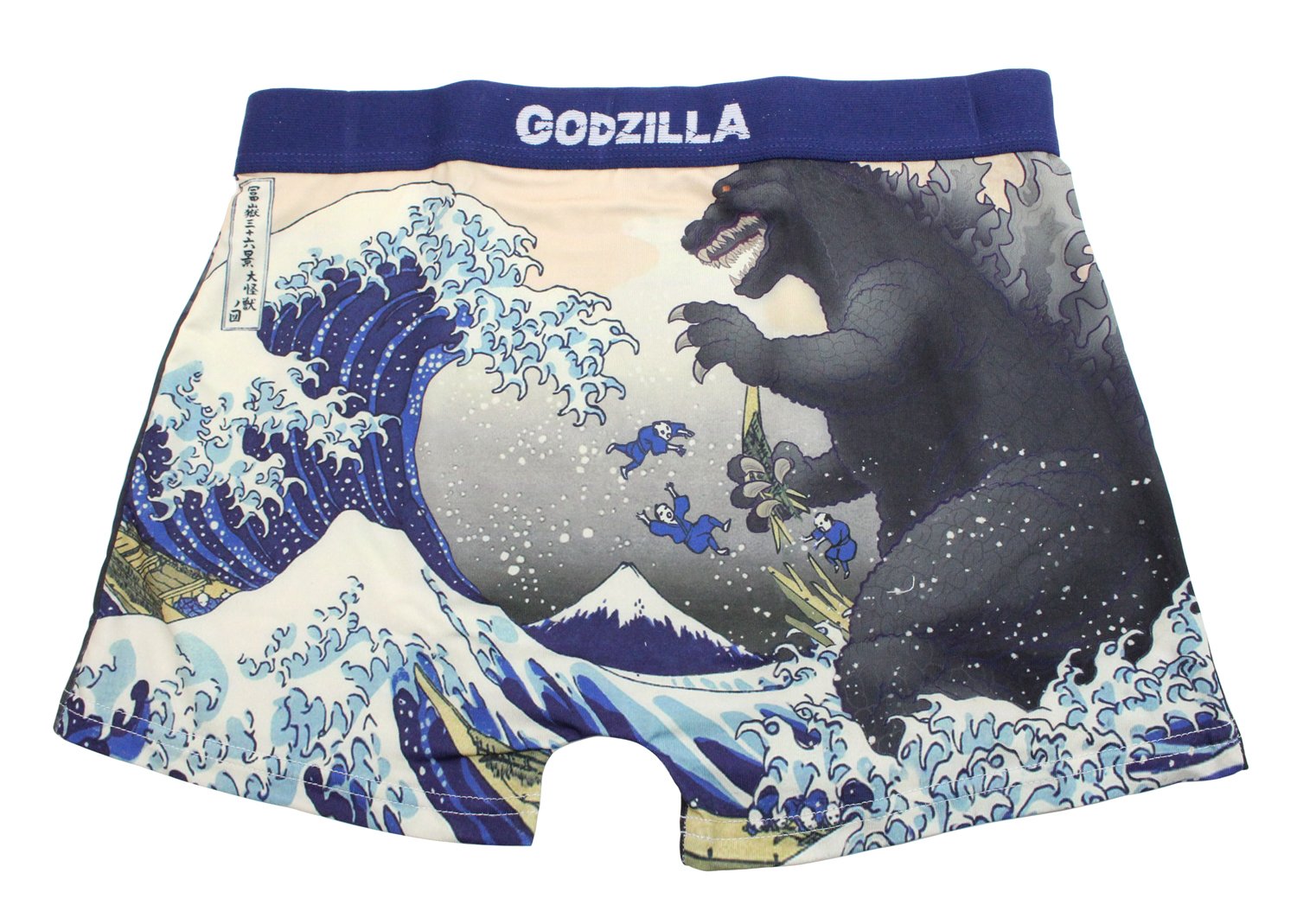 Godzilla Men's Boxer Shorts/Thirtysix Views of Mount Fuji Monster Roh