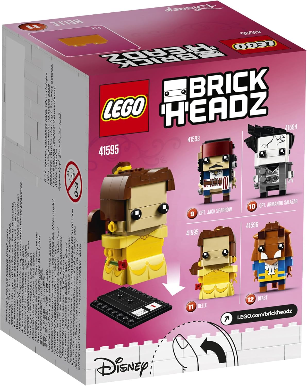 brickheadz belle