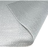 Nisorpa Commercial Drainage Mat 3x10 Ft 0.22'' Thick Non Slip Wet Area Floor Mat Pool Drain Floor Mat Garage Pools Restaurant Bars Bathroom Patio Outdoor Indoor Splash Matting, Grey