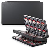 FANPL Game Case Holder for Nintendo Switch 2/1/Switch OLED/Lite, 40 Game Card and 40 Micro SD Card Slots Portable Storage Case for Switch 2, Cartridge Box with Hard Shell & Soft Liner